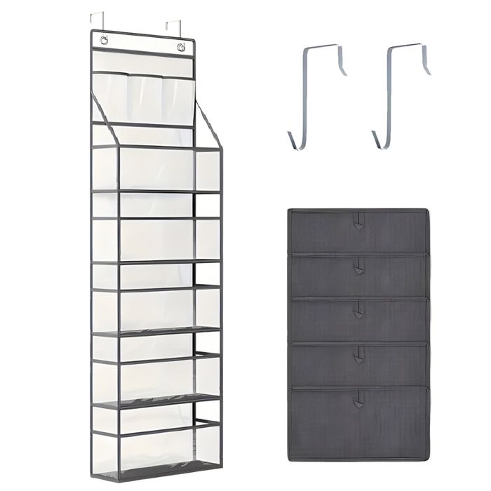 Balançoire Acrobatique à Fixer Derrière La Porte – Noir, Capacité 300 Lbs (136 Kg)