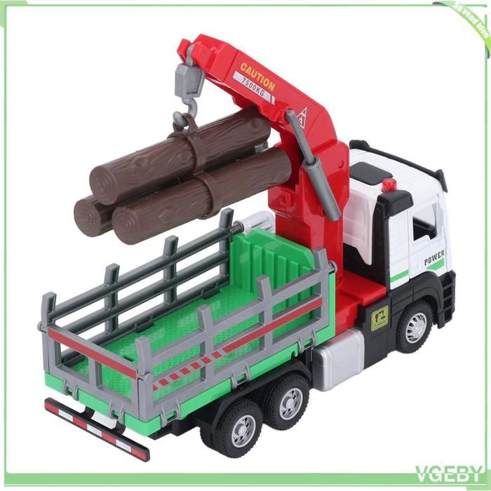 VINGVO Camion Grumier Jouet Modèle avec Effet Lumière et Musique