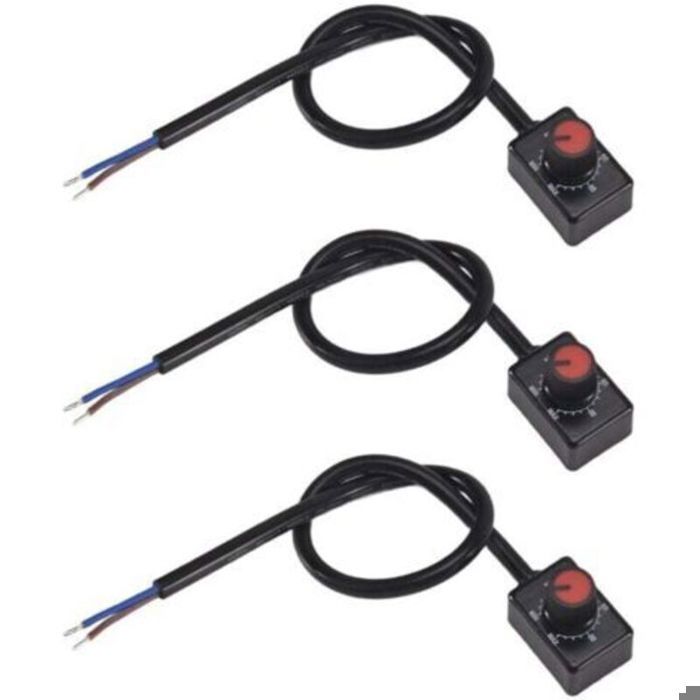 Gradateur LED PWM Passif Bouton DC 0-10V pour Variateur dIntensité Lumineuse 3 Pièces