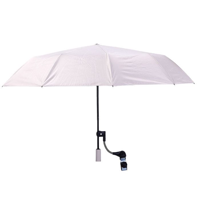 Parasol de Plage Pare-soleil Portable avec Pince Universelle pour Chaise Dextérieur Patio Pêche Camping