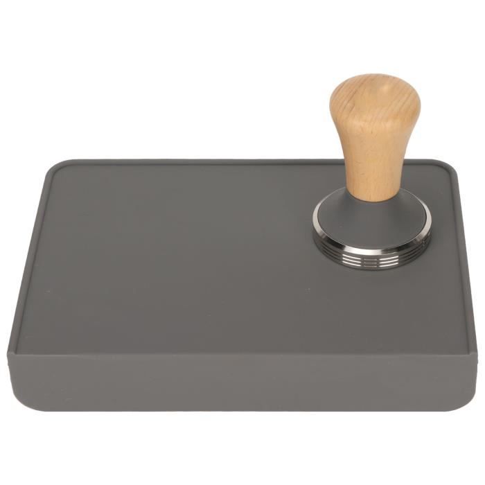 Tapis De Tampon à Café En Silicone – Antidérapant, Protection Plan De Travail, Facile à Nettoyer