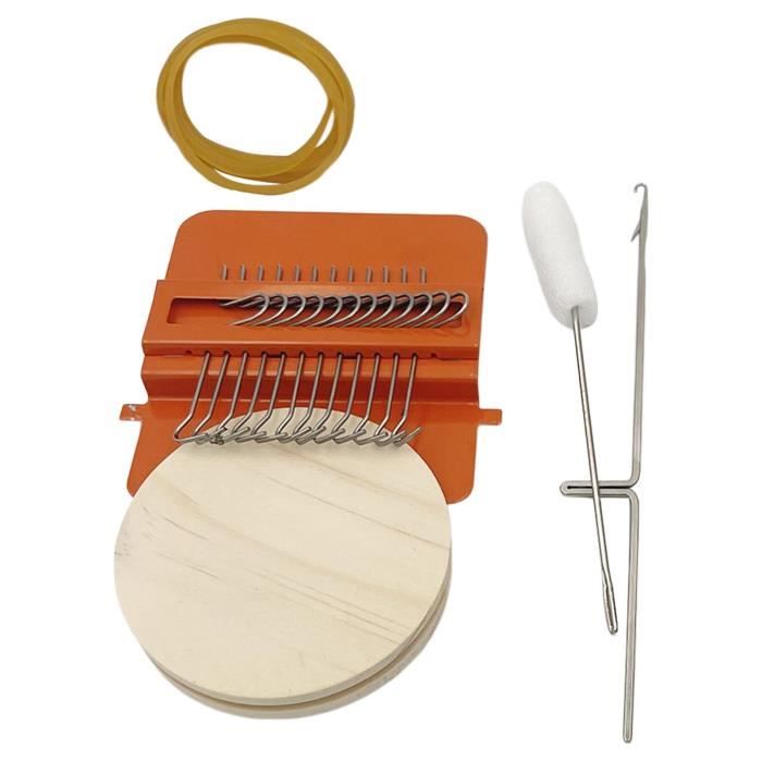 Petit MéTier à Tisser, Outil de Tissage de Type MéTier à Raccommoder en Petit MéTier à Tisser, Outil de Tissage de Type MéTier à Raccommoder en