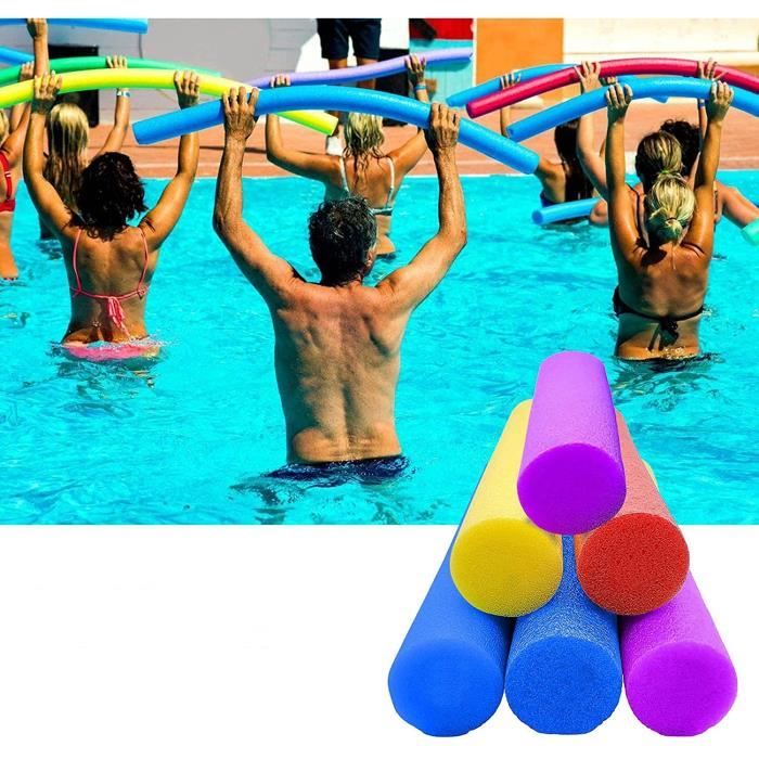 Nouilles De Piscine En Mousse - 6x60 Pouces | Jouet Flottant Pour Enfants Et Adultes
