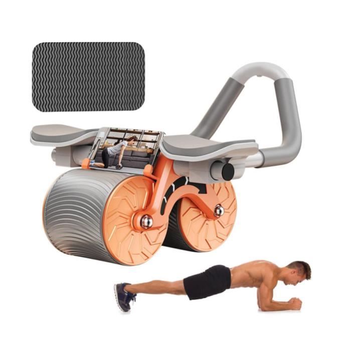 Roue Abdominale Ab Roller, Roller Pour Abdos, Entraînement Maison, Avec Poignées Mousse