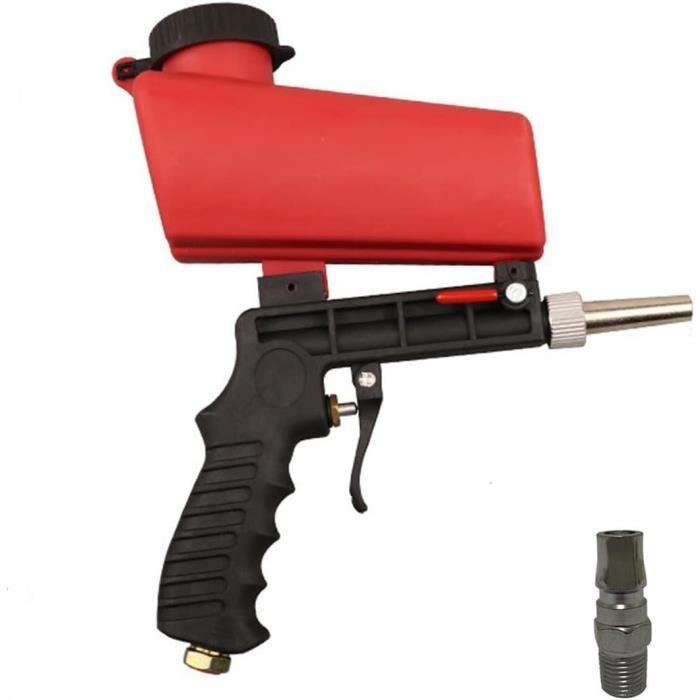 Akozon Buse de sablage Tête de buse Sand Blaster avec 3 embouts en