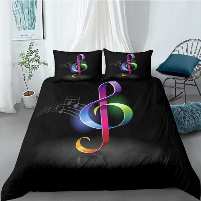 Housse De Couette 140X200 Rose Parure De Lit 140 X 200 Adulte 1