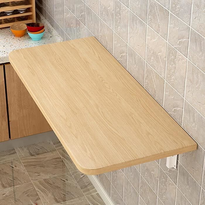 Tablette Rabattable Table Murale Rabattable, Bureau Flottant Rabattable, Table Pliante ...