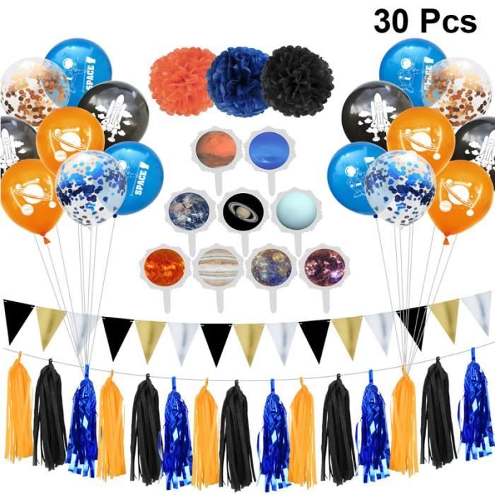 30pcs Astronaute Modele Ballon Decoration Systeme Solaire Planete Gateau Topper Banniere Ensemble De Fournitures De Parti 4pcs Ball Cdiscount Maison 30pcs Astronaute Modele Ballon Decoration Systeme Solaire Planete Gateau Topper Banniere Ensemble De Fournitures De Parti 4pcs Ball Cdiscount Maison