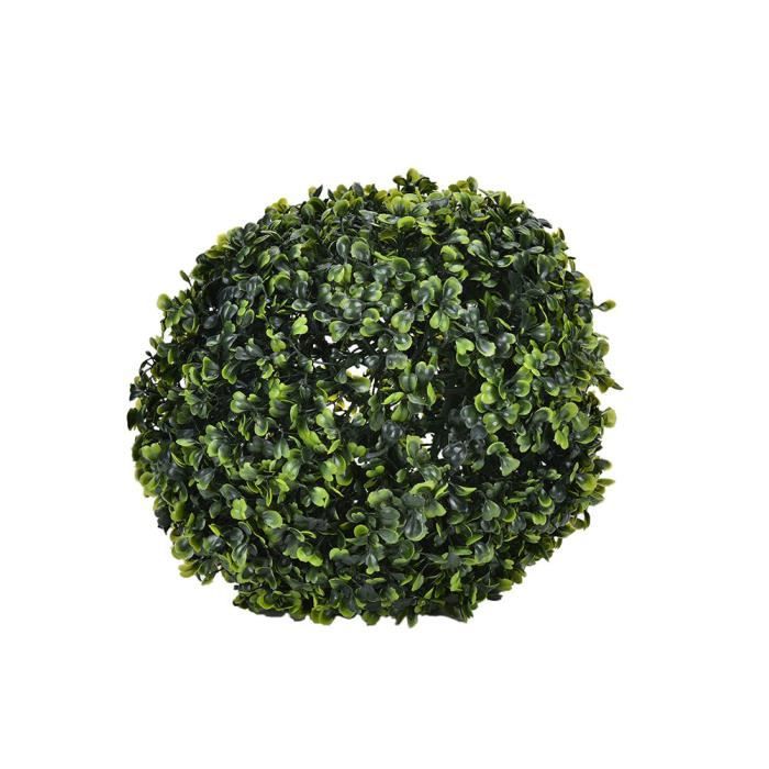 Cabilock 2pièces Lot De De Topiaires Artificielles Suspendues Pour Décoration Jardin Terrasse Sans Entretien