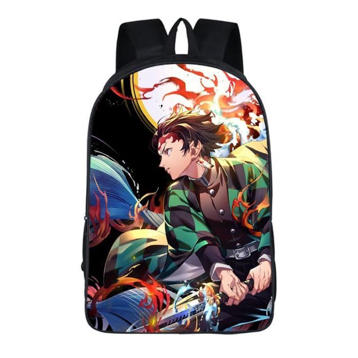 Survêtement Enfant Demon Slayer 2 Pièces - Hoodie + Pantalon, Imprimé Tanjirou/Nezuko, Coton, Taille 100-170 - Idéal Cosplay, Déguisement, Quotidien - 10