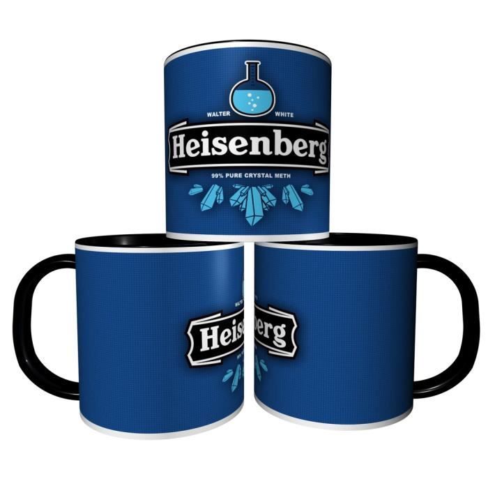 Mug Personnalisé Breaking Bad - Tasse à Café En Céramique 325 Ml - Style Moderne Et Design Blanc