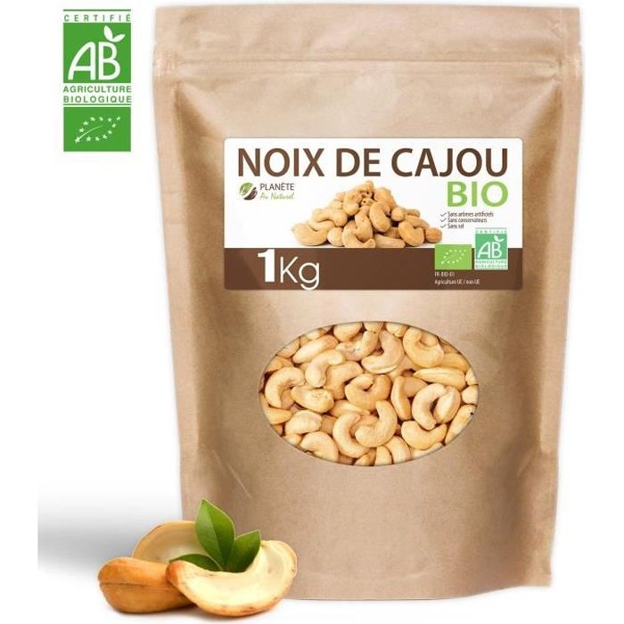 Noix de Cajou Bio - 1kg - Cdiscount Au quotidien