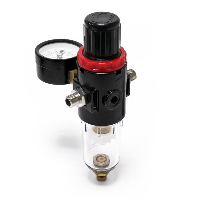 100 mm Manomètre horizontalement ø 80 classe 2.5 air comprimé sous vide Manomètre