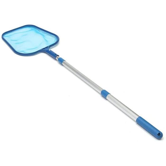 Épuisette De Surface Pour Piscine 150 Cm - Filet Fin, 5 Sections Télescopiques, Pour Feuilles Et Débris - 8