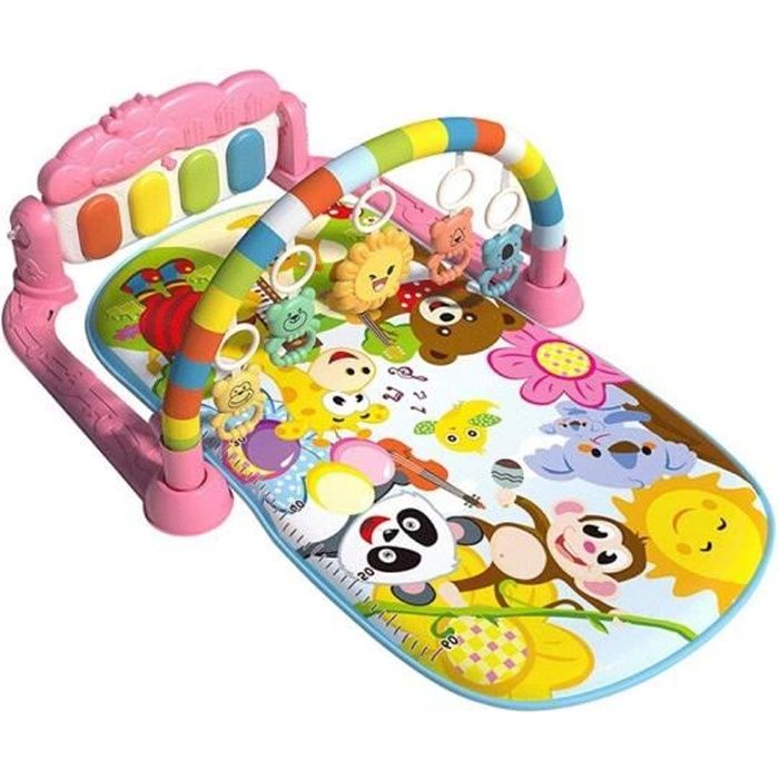 Tapis D Eveil Musical Et Lumieres Tapis Deveil Bebe Fille Tapis D Eveil Bebe Garcon Tapis De Jeux Et D Eveil Arche De Jeux Bebe Cdiscount Puericulture Eveil Bebe