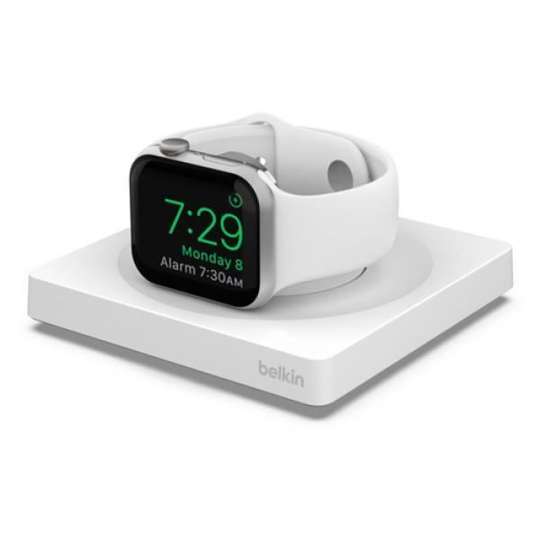 Socle de charge sans fil - Belkin - BOOST CHARGE PRO - Fast Charge - Blanc - Pour Apple Watch