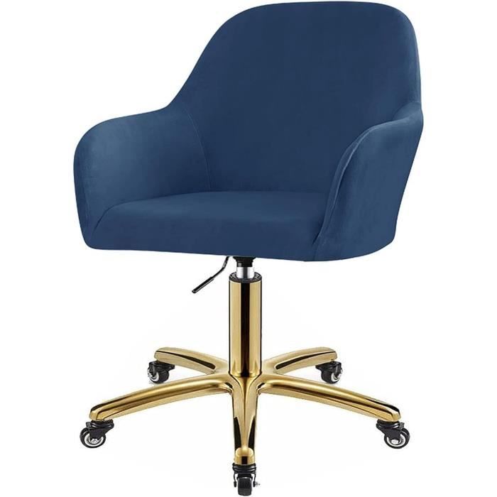 Housse De Chaise Extensible Velours Bleu Paon 2 Pièces - Dossier Incurvé & Accoudoirs