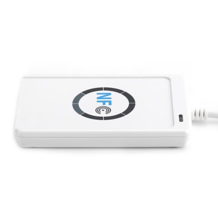 Lecteur/graveur De Cartes RFID NFC ACR122U - Fréquence 13.56 MHz, Connexion USB