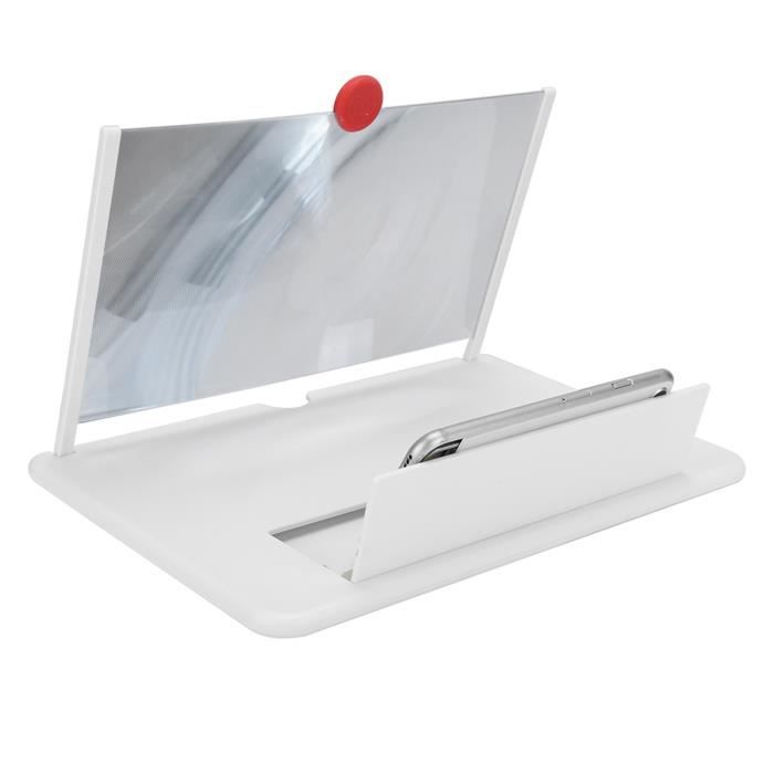 Loupe D’écran Téléphone Portable - Agrandisseur 3D HD Pliable - Pour Films, Jeux, Vidéos - Sans électricité, Portable