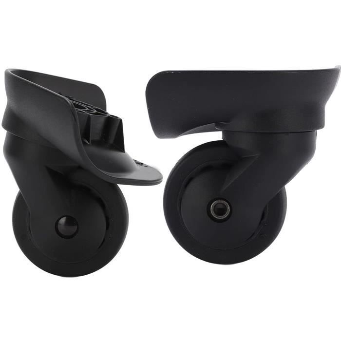 Roue Valise Od 49mm Roues De Rechange Pour Valise Itdegno - Paire Universelle 49mm, Pivotantes Et Silencieuses Charge 40kg Roues Valise Universelles