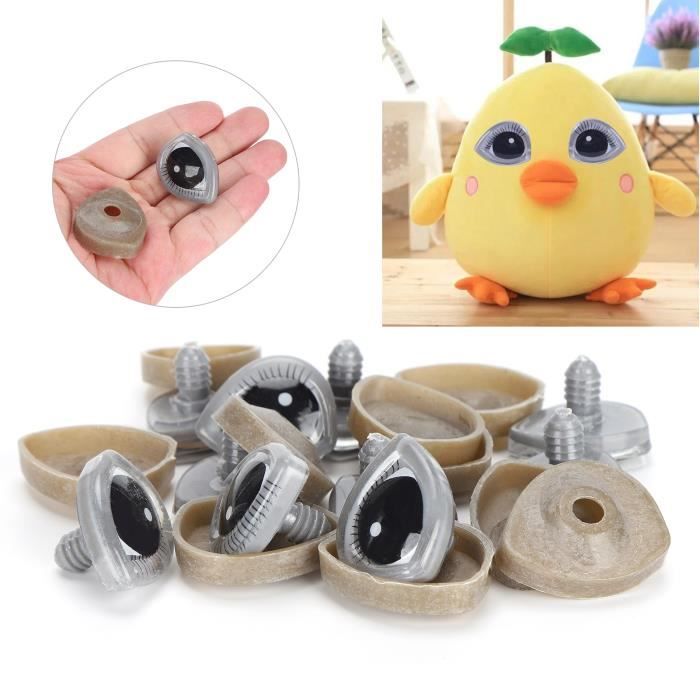 Lot De 18 Paires D'yeux De Poupée – 15 Balanciers En Plomb + Divers, Verre, France