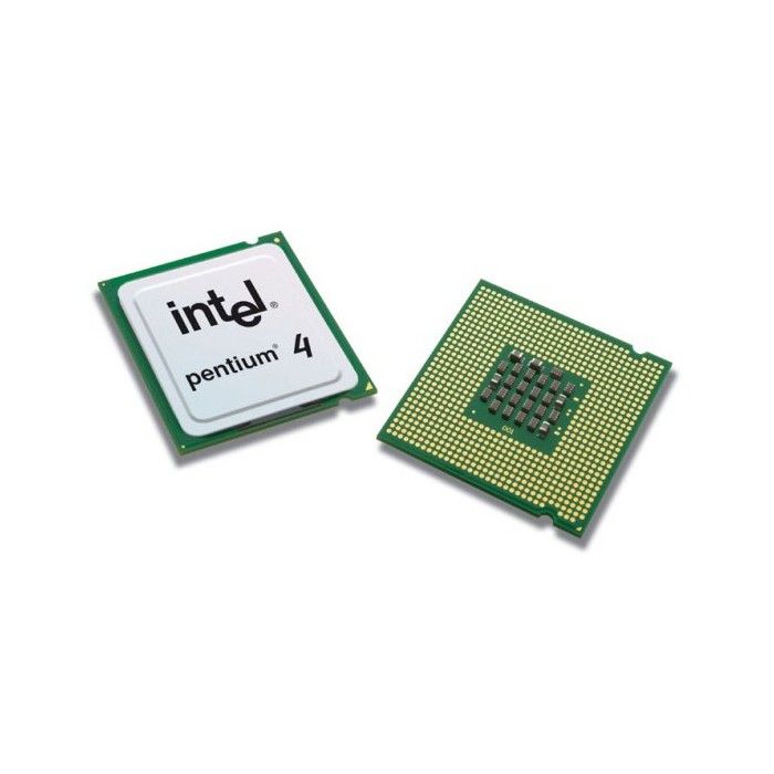 Processeur CPU Intel Pentium 4 HT 521 2.8GHz 1Mo 800Mhz Socket LGA775 SL8HX Pc