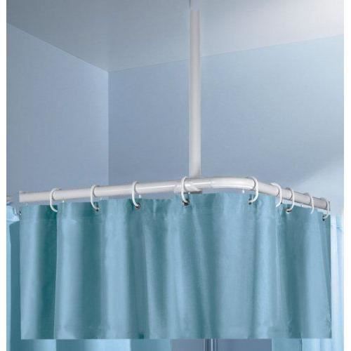 Kleine Wolke Rideau De Douche Concha Polyester Bleu Glace 180 X 200 Cm