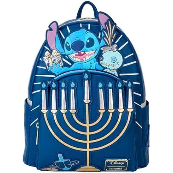 Sac à dos - Loungefly - Lilo & Stitch - Lumineux - Cuir végétalien - 227x267x114 cm