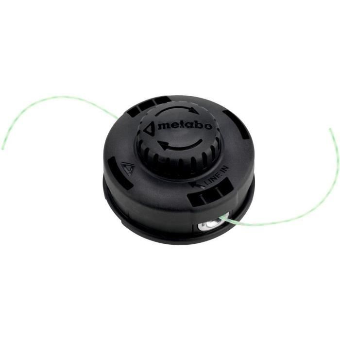 Bobine de rechange METABO 4 Système à deux fils Réglage facile Compatible débroussailleuses