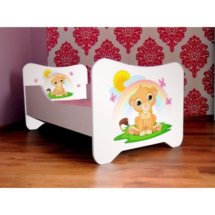 Lit Enfant Bebe 140x70 Cm Matelas Cadeau Simba Cdiscount Maison Lit Enfant Bebe 140x70 Cm Matelas Cadeau Simba Cdiscount Maison