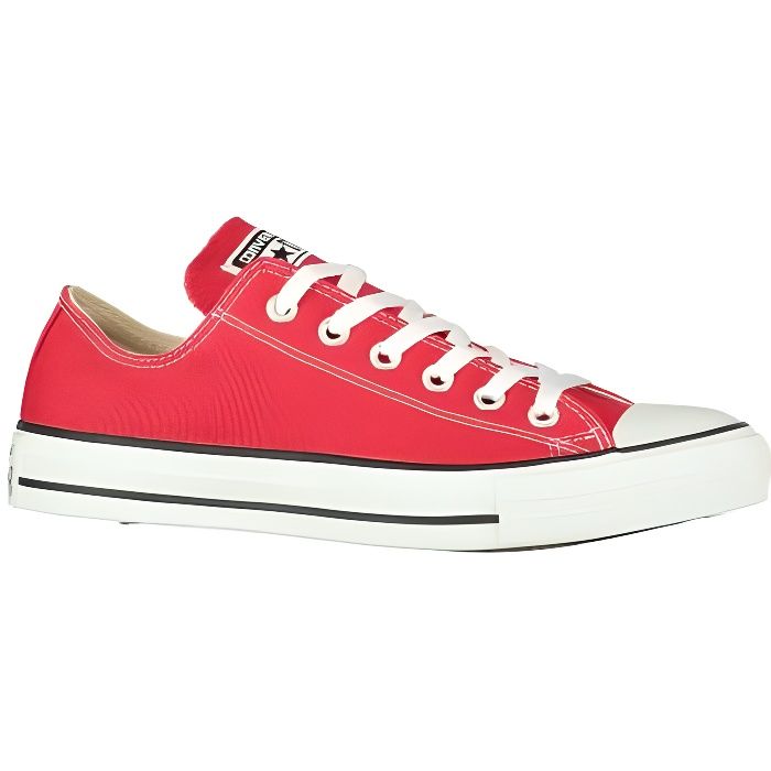 Baskets Femme Canvas Ctas - CONVERSE - Rouge - Lacets