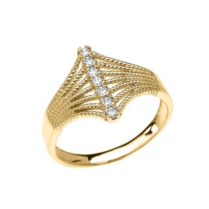 bague or jaune moderne bague or jaune moderne