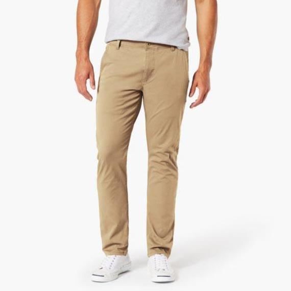 Vêtements Homme Pantalons Dockers Alpha Khaki Smart 360 Flex Skinny L32
