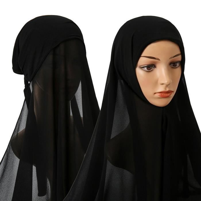 Bonnet sous Hijab Anti-Glisse Jersey en Fibres de Bambou Naturelles