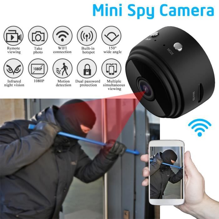 Tuya Smart Life Caméra IP 1080p, 2 MP Sans Fil WiFi De Surveillance De