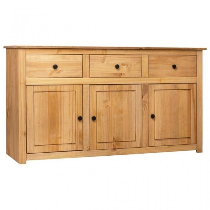 Buffet 135x40x80 cm Pin solide Assortiment Panama Buffet 135x40x80 cm Pin solide Assortiment Panama