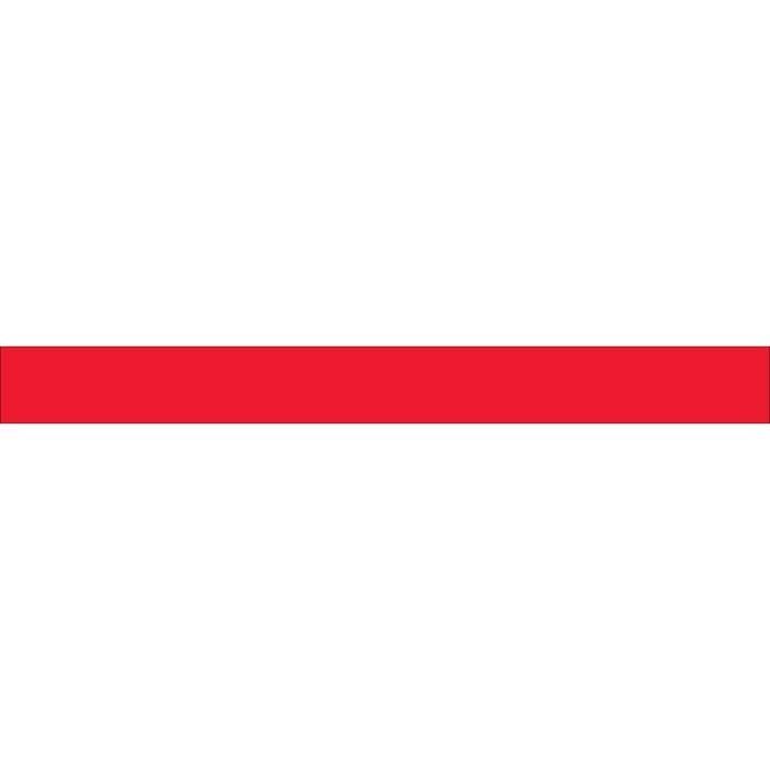 Deux Bandes Rouges Vitrophanie - NOVAP - Lot 2 bandes 100mm x 1m - Lignes Pleines Rouge ...
