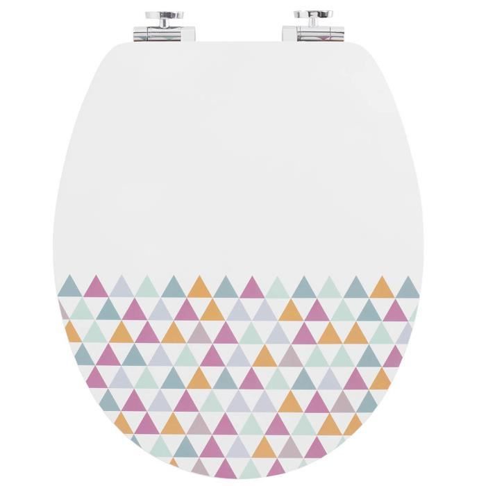 Abattant shop wc multicolore
