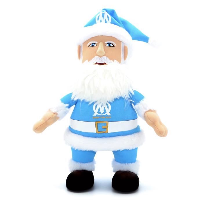 Poupluche Père Noël 25 cm Olympique de Marseille Cdiscount Jeux