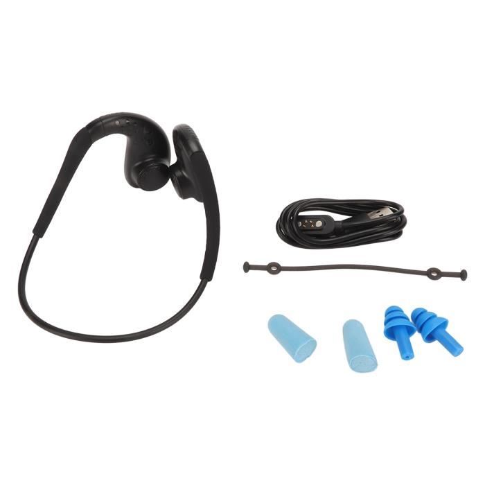 écouteurs Course Surf Écouteurs Étanches IP68 Pour Natation - Casque MP3 Sous-Marin - Sport Aquatique, Course à Pied équipement Sportif Aquatique