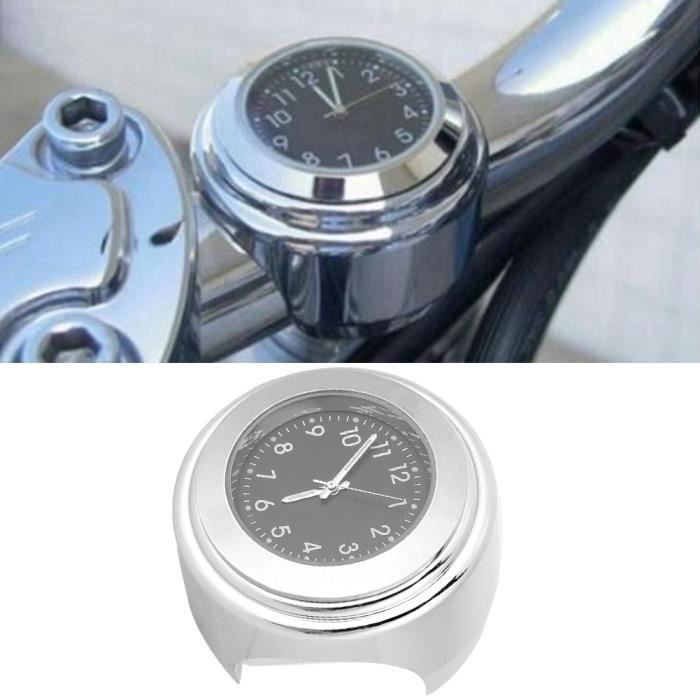 Lot de 2 montres de moto lumineuses ,horloge de moto étanche pour guidon, horloge moto, accessoires de vélo - Maison