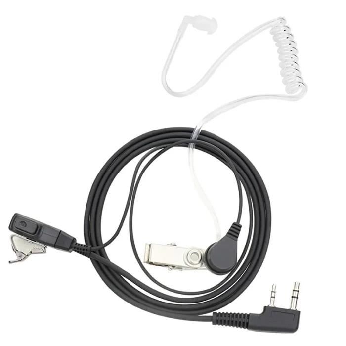 Embouts D'oreille En Silicone De Rechange Pour Talkie-walkie - Taille S, Blanc - Compatible Motorola, Kenwood, Baofeng