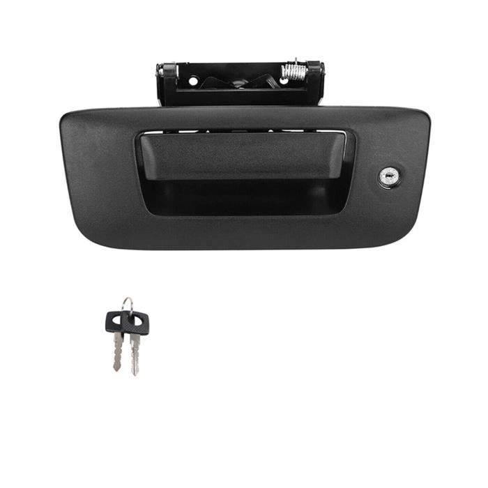 Poignée De Hayon Noire Pour Ford F-150 F-250 F-350 Lincoln (2004-2016) - Compatible Caméra - Neuf