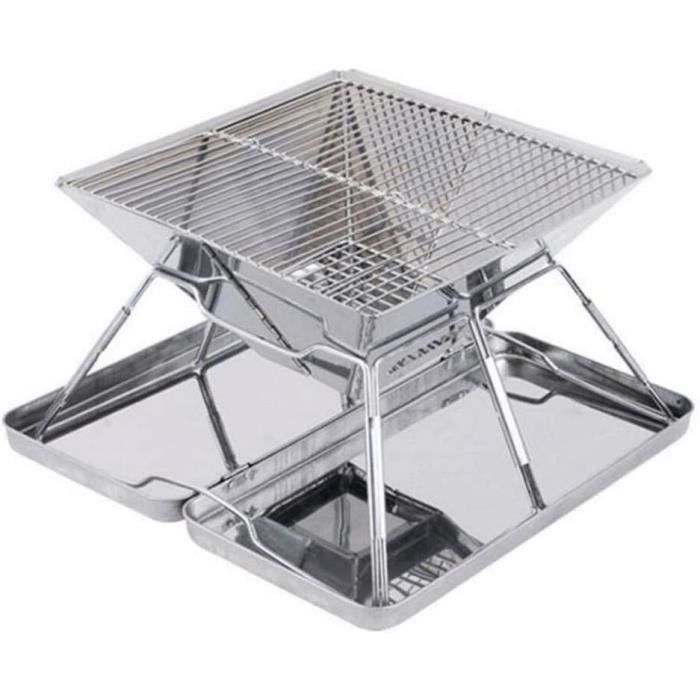 Lot De 4 Plaques Chauffantes / Tentes Chauffantes 43,5 X 15 Cm En Inox – Protection Brûleurs BBQ Gaz Universelle