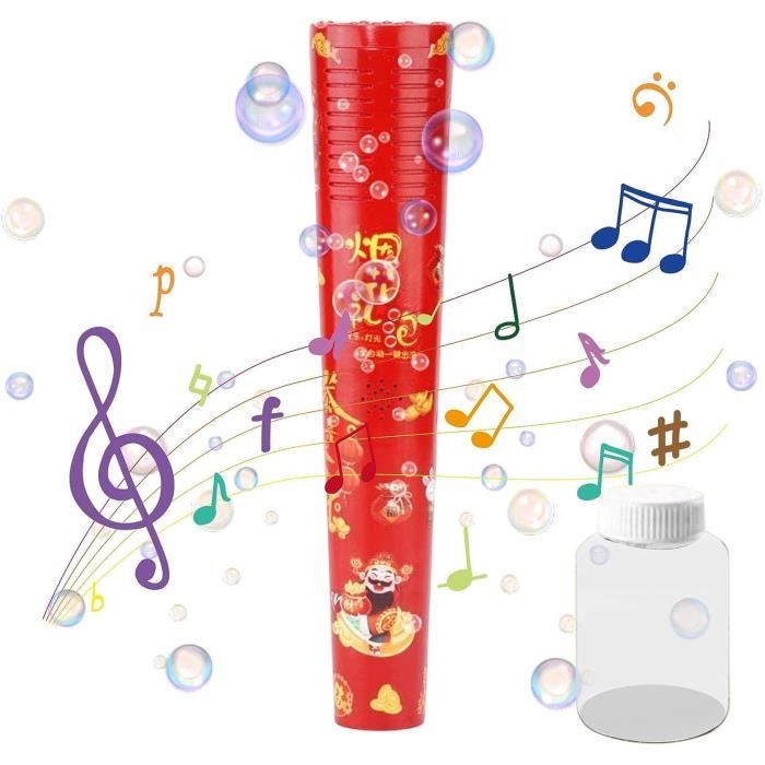 Machine à Bulles Automatique En Forme De Père Noël – Avec Lumière Et Musique – Pour Fêtes Et Anniversaires