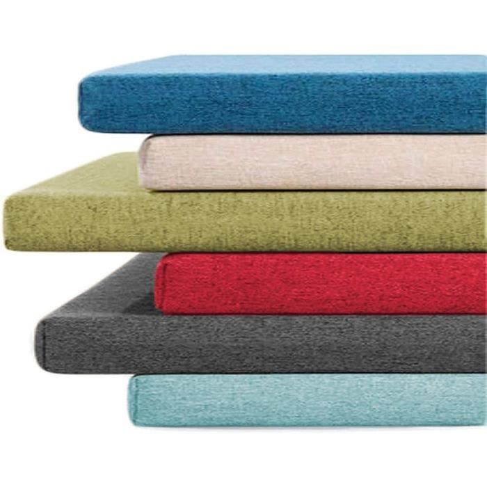 COSTWAY Coussin Banc Extérieur Intérieur 132x49x15 CM pour Bancs de
