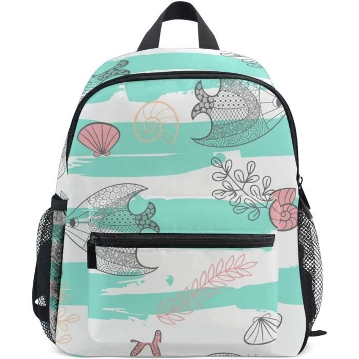 Sac à Dos Enfant Kasgo Pour Maternelle Et école - Léger, Imperméable, Bretelles Réglables, Bandes Réfléchissantes