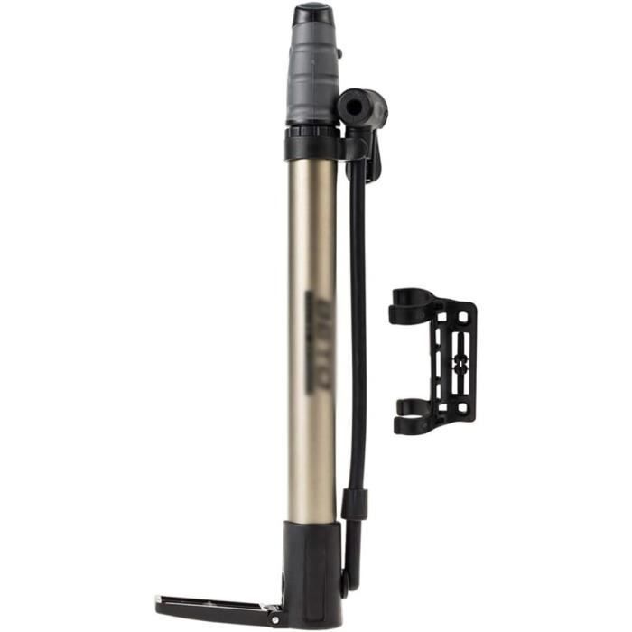 Mini Pompe à Vélo Portable Compacte 2 en 1 Pompe à Main Légère pour Vélo, Route, Montagne BMX