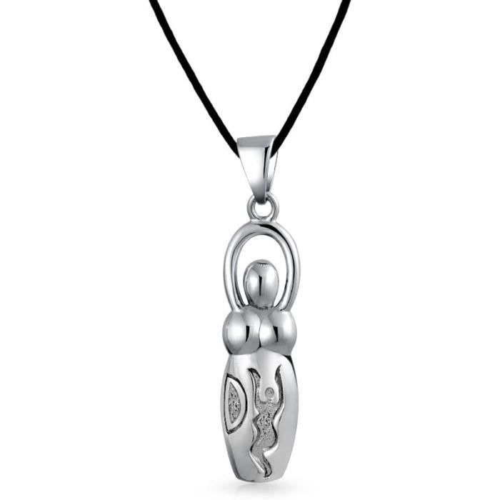 Collier Pendentif Silverly En Argent 925 Avec Nacre Coquillage Celtique - Bijou Ethnique, Neuf Avec étiquettes