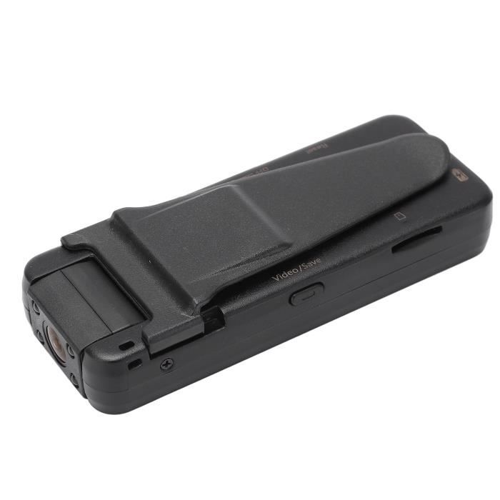 Mini Caméra Corporelle 4K – Ultra Compacte, WiFi, Grand Angle, Pour Vlog, Sport, Travail